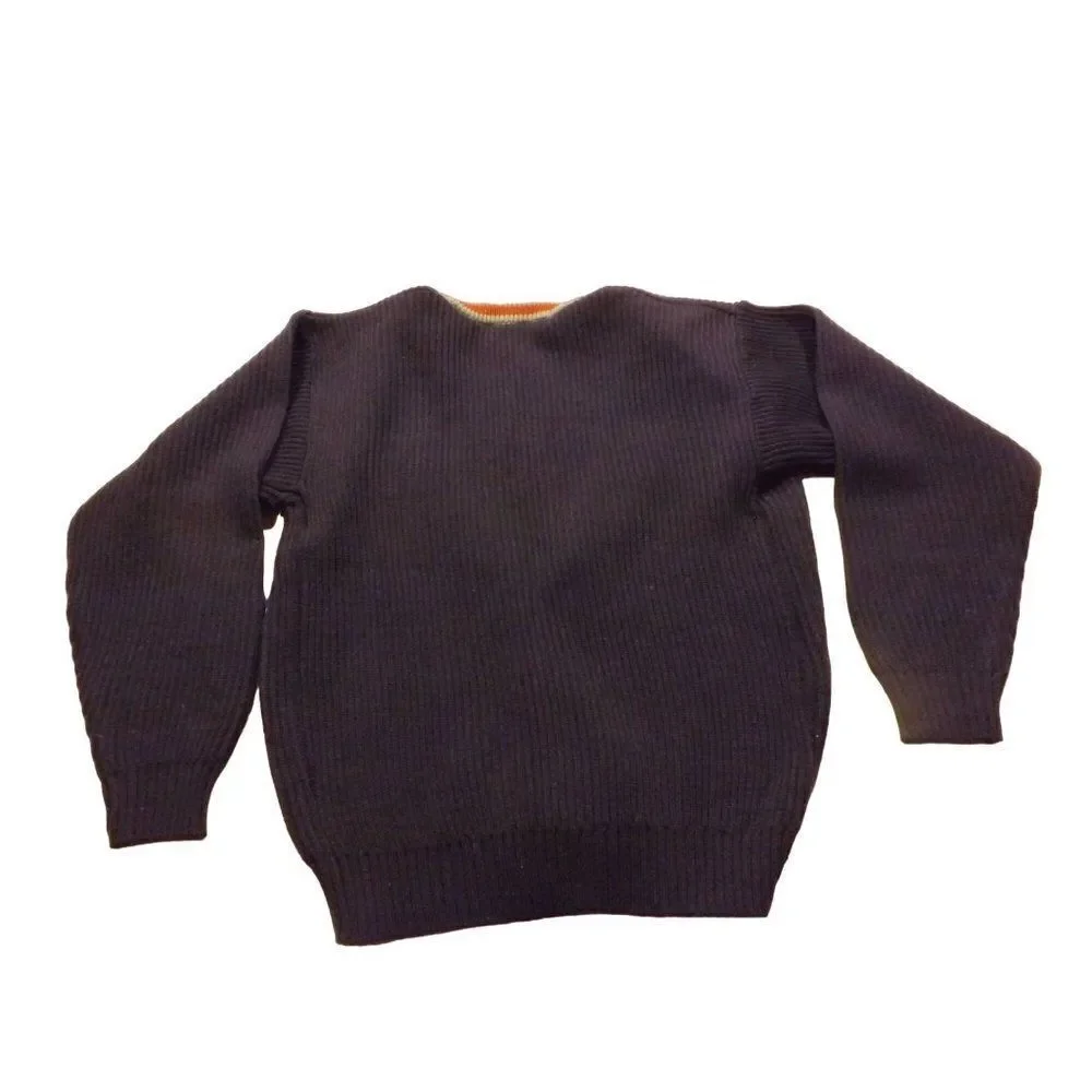 Jon Weston LTD Cardigan Sweater Women Sz L 16‎ - 18 Made In USA Vintage Blue NWT - Picture 5 of 5